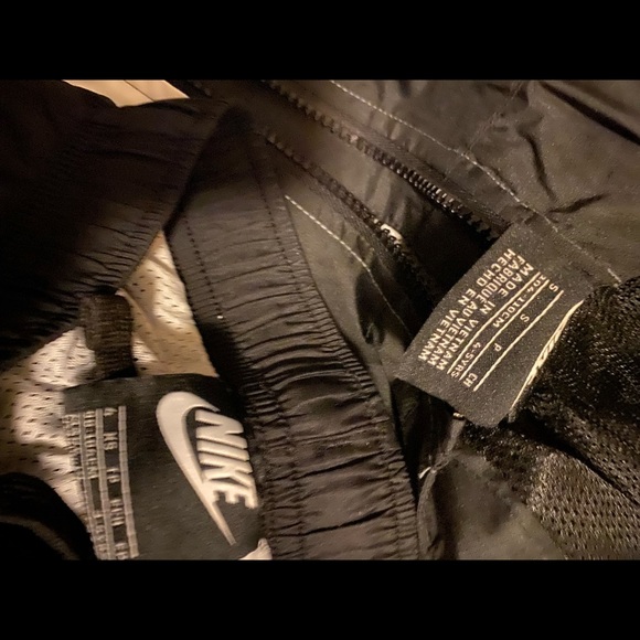 Nike swishy pants and jacket PLEASE READ SIZES - Picture 1 of 3
